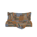 Copripiumino con Federe Stampato Athena Adana Terra Varie Misure