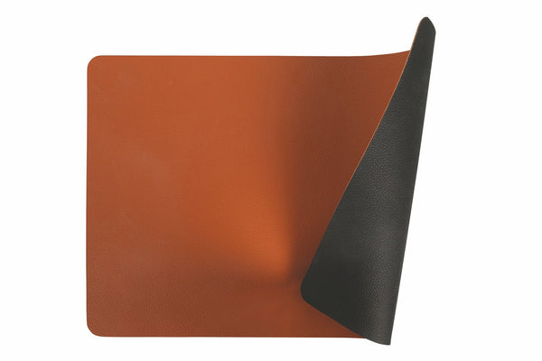 prezzo Lot de 6 sets de table rectangulaires double face effet cuir 45x30 cm VdE Tivoli 1996