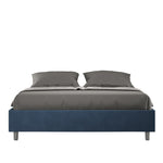 Letto Matrimoniale Azelia Blu Varie Misure