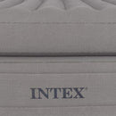 Materasso Matrimoniale Gonfiabile 152x203x51 cm Floccato da Campeggio con Pompa Intex 405223