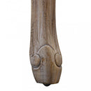 Panca Madelyn in Tessuto 113x48x 45/60 h cm in Legno Beige