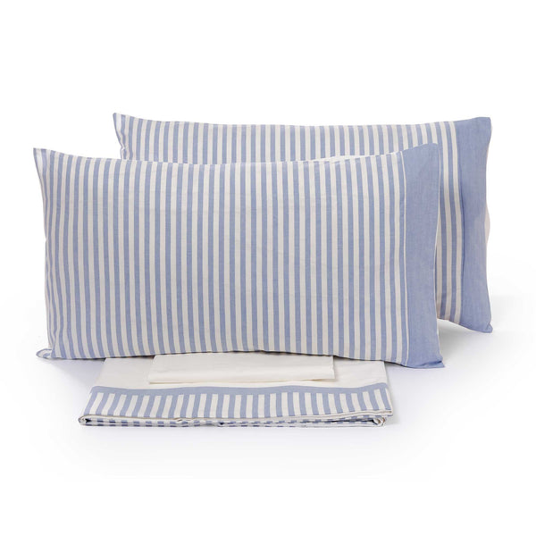 Garrini Jennifer Polonia Ensemble de draps et taies d'oreiller teints en fil Différentes tailles prezzo