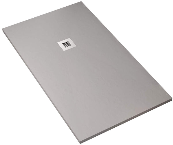 online Receveur de douche en Bonussi Everest Light Grey Stone Différentes tailles