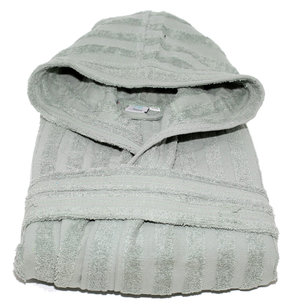 online Peignoir Eponge 100% Coton Sally Lines Sauge