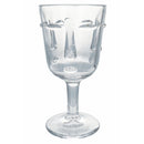 Set 6 Calici Vis à Vis Stones in Vetro VdE Tivoli 1996 Nero Grigio Trasparente