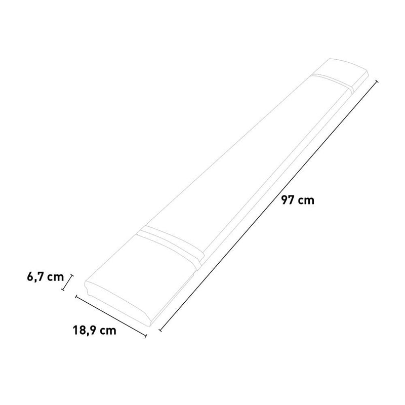 Pannello Radiante Riscaldante ad Infrarossi 97x18,9x6,7 cm 1000W con Cassa Bluetooth Sined  Nero
