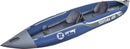 Kayak Gonfiabile Biposto 400x90cm ZRAY Tortuga con Pagaia a Doppia Pala e Zaino