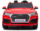 Macchina Elettrica per Bambini 2 Posti 12V Mp4 con Licenza Audi Q5 Quattro Rossa