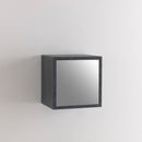 Pensile da Soggiorno 1 Anta 34x27x34 cm Specchio TFT Marte Pietra Blu