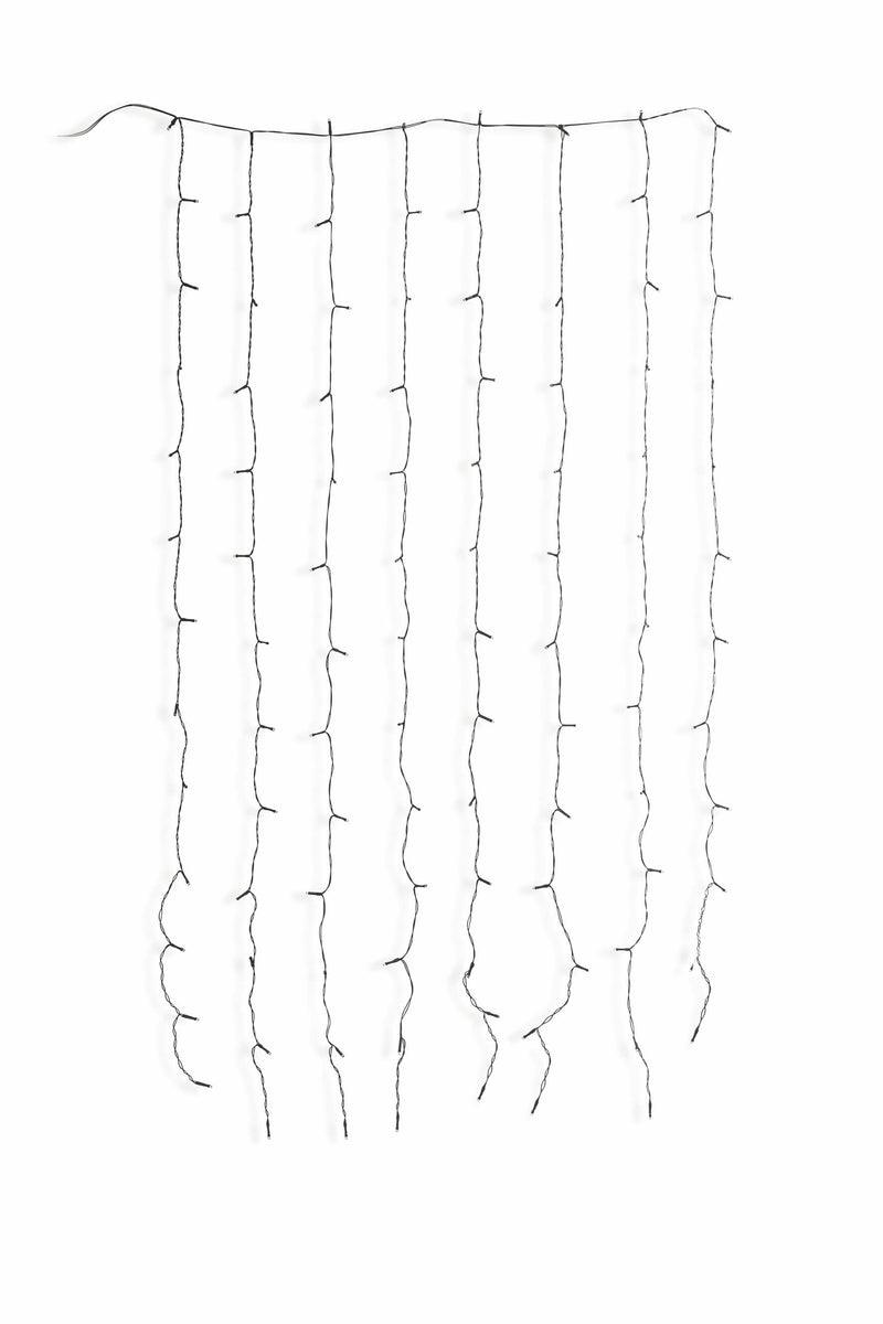 Tenda Luminosa Natalizia Multicolor da Esterno-Interno Soriani 4.5V Varie Misure