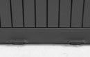 Baule Cassapanca da Esterno 116,7x57x44,7 cm in Resina Effetto Legno Keter Comfy Antracite