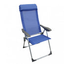 Sdraio Giulia 59x60x109 h cm in Textilene Blu