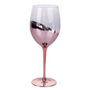 Set 4 Calici Chic Metallic Finish in Vetro VdE Tivoli 1996 