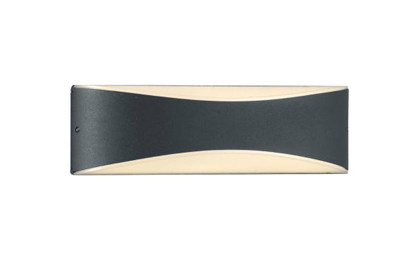 Applique d'extérieur LED en aluminium moulé sous pression anthracite sconto