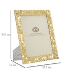 Cornice Glovy 25,7x1,9x30,7 cm in Poliresina e Vetro