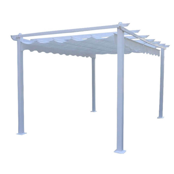Pergola de Jardin 3x4m en Aluminium Blanc acquista