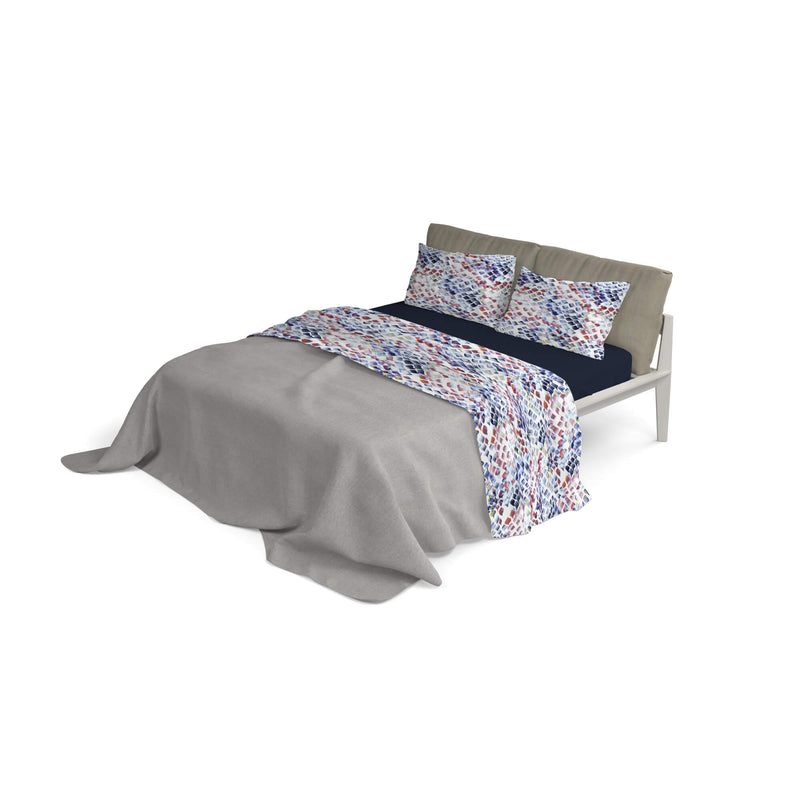 Set Lenzuola con Stampa Sopra Sotto e Federe Lena Varie Misure