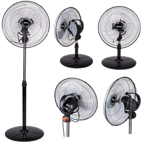 prezzo Ventilatore a Piantana 3in1 Base Tonda Pala 40 cm Oscillante - 60W - 3 Velocità