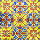 Set Tavolino e 2 Sedie Ø60xh75 cm in Metallo Catania Multicolor