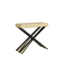 Consolle Allungabile 90-190x40x77 cm in Nobilitato Marrone