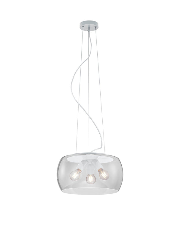 acquista Suspension LED d'intérieur en métal blanc mat