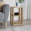 Comodino 1 Ripiano 55x30x34 cm in MDF Lonie Rovere