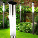 Set 4 Lampade da Giardino Segnapasso H70 1W con Pannello Solare