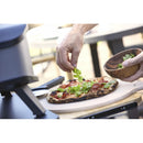  Forno per Pizza a Gas 17' Fino a 450° 42,5x42,5 cm con Pietra Refrattaria
