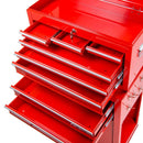 Carrello Porta Attrezzi Utensili Portautensili da Lavoro Rosso