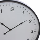 Orologio da Parete Ø50 cm in Mdf Cornice: nero