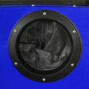 Cabina Sabbiatrice 138x89x56 cm 220L con Kit Accessori Blu