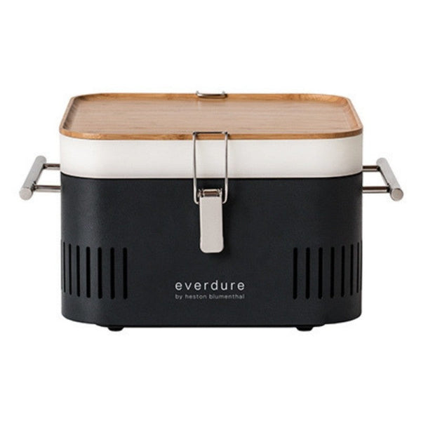 Barbecue à Charbon Portable 42,5x34,7x 23 cm en Metal Cube Graphite acquista