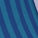 Amaca da Giardino 100x200 cm in Policotone e Legno di abete Blu e Turchese