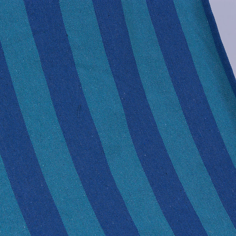 Amaca da Giardino 100x200 cm in Policotone e Legno di abete Blu e Turchese