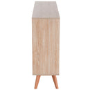 Libreria Mobile Ingresso con Piedini Legno Naturale 120.5x30x85.5 cm 