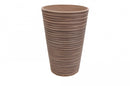 Vaso Piccolo Azalea Ø31x46 cm in Fibra sintetica Taupe
