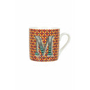 Tazzina da Caffè con Lettera “M” Ø5,3x5,5 cm in New Bone China VdE Tivoli 1996 Monogram