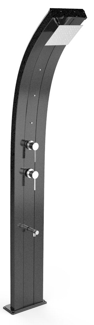 online Mitigeur douche de jardin nébuliseur et lave pieds Arkema Dada Top Line Perla Nera