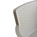 Poltrona Cathy 60x58x76,5 cm  in Polipropilene Tortora