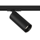 Faretto a LED per Sistema Illuminazione Binario 12W 3000K in Alluminio Focus LED  Nero