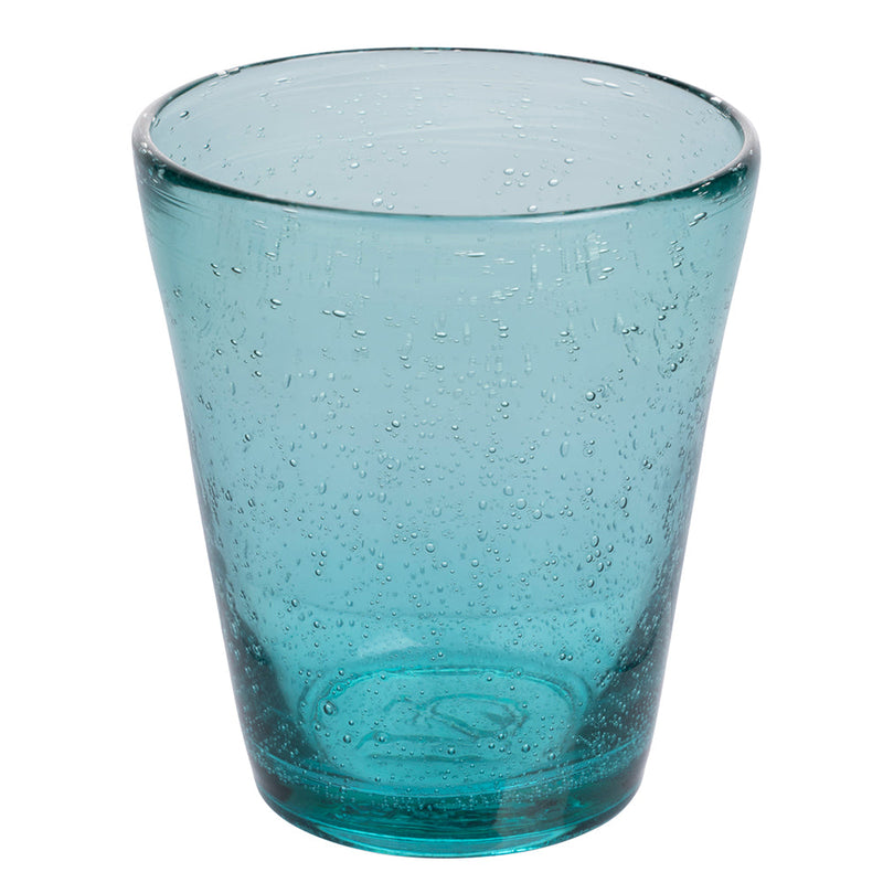 Set 6 Bicchieri Acqua Infinito Cancun in Vetro VdE Tivoli 1996 6 Colori Differenti