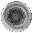 Set 6 Piatti Tondi Ø25,3x2 cm  in Vetro VdE Tivoli 1996 Imperial Grigio