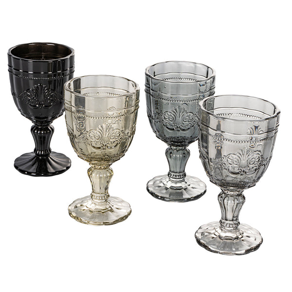 Ensemble de 4 verres Syrah Stones en verre gris VdE Tivoli 1996 online