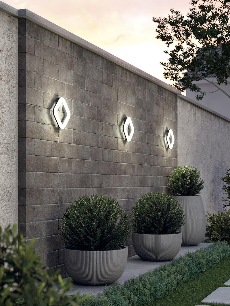 Applique da Esterno a LED 20W 3000K Sovil Grigio