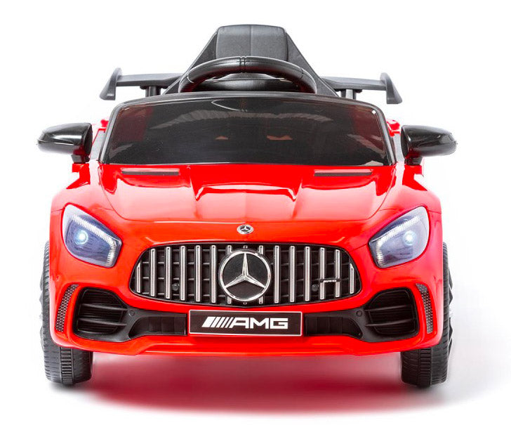 Macchina Elettrica per Bambini 12V con Licenza Mercedes GTR Small AMG Rossa