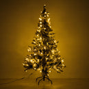 Albero di Natale Artificiale 150 cm con LED Verde 