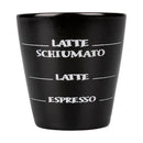 Set 6 Tazzine da Caffè Ø5x6 cm in Stoneware VdE Tivoli 1996 Un caffè come piace a me