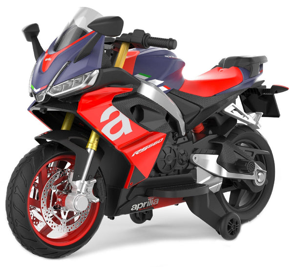 acquista Moto électrique pour enfants 12V avec permis Aprilia RS660 Violet