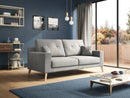 Divano 2 Posti 166x95x91 cm in Tessuto Verde