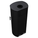 Stufa a Legna 10KW in Acciaio Flig Fremont Nera